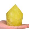 VIZYTOU Lemon Quartz Stone Tower Obelisk Large Healing Crystal Rock Point Wand Reiki Healing Meditation Stone 0.6-1.1 LBS view 2