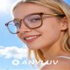 ANYLUV Blue Light Glasses for Woman Men, Womens Blue Light Blocking Glasses Computer Glasses Anti Eyestrain view 2
