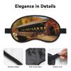 Albany Covered Bridge Sleep Mask for Women Men Eye Mask for Sleeping Light Blocking Sleeping Mask with Elastic Strap Blindfold for Flight Nap Soft Breathable Travel Eye Cover for Side Sleeper view 3