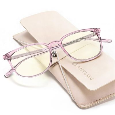 ANYLUV Blue Light Glasses for Woman Men, Womens Blue Light Blocking Glasses Computer Glasses Anti Eyestrain