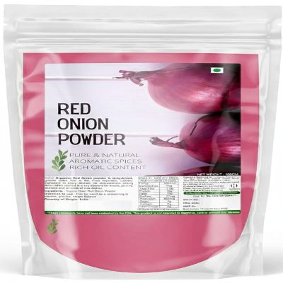 100gm Red Onion Powder Pure & Natural Aromatic Spices Rich Oil Content Good For Cooking