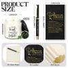Vesici 4 Pcs Difference Maker Gift Set Mug Notebook Candle Pen,Black,Word view 2
