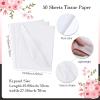 Sinload 50 Sets Wedding Welcome Bags with 50 Sheets Tissue Paper Mr. and Mrs. Welcome to Our Wedding Favor Bags Paper Bags with Handles Wedding Party Gift Bags Welcome Wedding Bags for Hotel Guests view 3