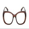 Calabria Sophia Reading Glasses 4.50 Brown Crystal Tortoise Havana Women Stylish Trendy Chic Single Power Readers Eyeglasses view 2
