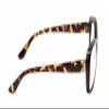 Calabria Sophia Reading Glasses 4.50 Brown Crystal Tortoise Havana Women Stylish Trendy Chic Single Power Readers Eyeglasses view 3