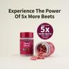 Snap Supplements Heart Beets Capsules with CoQ10, Cardiovascular Support Supplement for Men & Women, Superfood Made with 5X More Beets, Heart Health, Circulation & Cholesterol Support, 60 Capsules view 3
