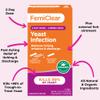 FemiClear 2-Day Dose Yeast and Itch Ointment, for Moderate to Intense Symptoms, Made with All-Natural and Organic Ingredients, Plus External Anti-Itch Ointment for Soothing Care view 3