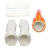 Warm Liner Clogs Liner Winter Removable Warm Liners for Clogs,Shoe Liner Clogs Shoes Liner Snow Boot,Insoles for Clogs Replacement,Insoles Clogs Shoe Accessories,Cozy Fur Lined Slippers (White, 23) view 1