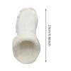 Warm Liner Clogs Liner Winter Removable Warm Liners for Clogs,Shoe Liner Clogs Shoes Liner Snow Boot,Insoles for Clogs Replacement,Insoles Clogs Shoe Accessories,Cozy Fur Lined Slippers (White, 23) view 2