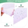 M METERXITY 10-Sheet Floral Wrapping Paper, Waterproof Mesh Flower Wrapping Paper for Bouquets/Gift Packaging [Purple] view 2