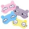 4PCS Cute Sleep Mask Breathable & Comfortable Cartoon Funny Eye Mask with Elastic Band Kids Sleep for Kids Boys Girls Men Woman Night Sleeping view 1