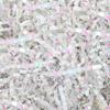 8.5oz Crinkle Paper Filler, Gift Baskets Gift Boxes Crafts Shredded Cut Paper Packaging Decorative Stuffing & Cushioning Confetti for Easter Birthday Wedding Party Favor Diamond White view 1