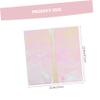 KOCKSHION 10sheets Iridescent Cellophane Wrapping Paper for Flowers Decorative Wrap for Weddings Birthdays and Crafts and Tear-resistant view 2