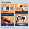 A&D Medical Voice-Guided Blood Pressure Monitor for Home Use with Bluetooth, UA-1040TBLE - Wide Range Cuff (8.6-16.5" / 22-42cm) Ideal for Visually Impaired - 3 Language Selections, Accessible view 4