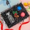 8.5oz Crinkle Paper Filler, Gift Baskets Gift Boxes Crafts Shredded Cut Paper Packaging Decorative Stuffing & Cushioning Confetti for Easter Birthday Wedding Party Favor Black view 3