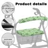 Maiyoinou St Patricks Day Walker Seat Cover Rollator Seat and Back Rest Covers Green Leaf Walker Storage Bag for Four Wheel Rollator (3 Pieces Set) view 4