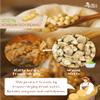 [160g / 5.64oz] Freeze Dried Natto Beans Snack Wasabi Flavor 20g * 8 Packs, Fermented Soybean Snack view 4
