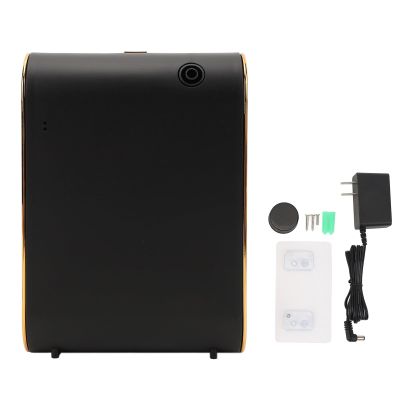 ABS Smart Scent Machine, New Atomizer ReplaceHead Design Multifunctional Automatic Aromatherapy Essential Oil Diffuser with Timer for Home Bathroom Hotel (US Plug 110220V)