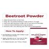 100% Organic Beetroot Powder, 100 Grams,3.52Oz view 3