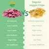 Terraland Onions Crispy Chips - Sea salt, Crispy & Crunch, Vegan, Snack 1.5oz Bag - Pack of 2 view 4
