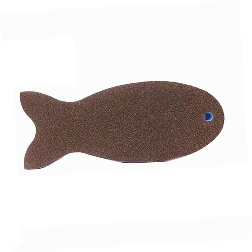 BCOATH Nano Emery Sponge Dish Scrubber Kitchen Cleaning Sponge Fish Shaped Eraser Kitchen and Scrubbers