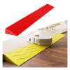Home Threshold Ramp Mat 1-10 Centimetre High Indoor Step Mats Kerbstone Ramp Portable Climbing Mats Non-slip Textured Design Suitable for Trolleys Toy Cars Office Doorways Easy to Install(Red,H2CM) view 1