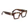 bullabulling Style Reading Glasses for Women Men, Fashion Square Blue Light Blocking Readers L05 (leopard, 2.25, x) view 4