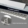 1-11 Centimetre High Plastic Ramp Pad Portable Ramp Indoor and Outdoor Threshold Climbing Mat Length Can Be Freely Spliced Frosted Non-slip Texture Suitable for Garage Kerbstone Step Pads(Black,H2.5CM view 3