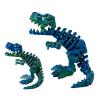 2Pcs 3D Printed Dinosaur BonesArticulated TRex Skeleton3D Printed Dragon Fidget Home Office Decor,Full Articulated TRexPoseable T-Rex with Flexible JointsAdults Fidget for Autism/ADHD view 1