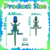 2Pcs 3D Printed Dinosaur BonesArticulated TRex Skeleton3D Printed Dragon Fidget Home Office Decor,Full Articulated TRexPoseable T-Rex with Flexible JointsAdults Fidget for Autism/ADHD view 3