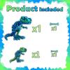 2Pcs 3D Printed Dinosaur BonesArticulated TRex Skeleton3D Printed Dragon Fidget Home Office Decor,Full Articulated TRexPoseable T-Rex with Flexible JointsAdults Fidget for Autism/ADHD view 4
