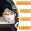 Ceramic Coffee Cups, Egg cup, Chinese Traditional Handmade Porcelain, High-temperature Underglaze, Tea Cups, Gift for Friends, Girlfriend, Colleagues, Supervisor, Family.(double swallow) view 3