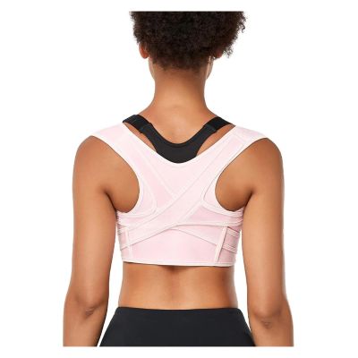 Student Adult Standing And Sitting Spine And Back Correction Belt Anti Hunchback Correction Belt For Neck Shoulder Clavicle Lumbar Pain Relief(Pink,X-Large)
