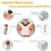 Student Adult Standing And Sitting Spine And Back Correction Belt Anti Hunchback Correction Belt For Neck Shoulder Clavicle Lumbar Pain Relief(Pink,X-Large) view 4