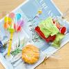 Cherodada 200Pcs Cellophane Treat Bags with 4x6,5x7,3x11, Twist Ties for Gift Wrapping, Wrapping Candies, Cookies, Chocolates, Popcorn view 3
