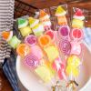 Cherodada 200Pcs Cellophane Treat Bags with 4x6,5x7,3x11, Twist Ties for Gift Wrapping, Wrapping Candies, Cookies, Chocolates, Popcorn view 4