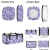 Babrukda Purple Butterfly Western Aztec Rollator Walker Seat and Backrest Covers with Rollator Walker Replacement Medical Basket for Women, Men, Seniors Walker Accessories for Folding Walker view 4