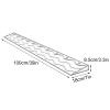 WXXSHGDW Door Ramps for Wheelchairs, Threshold Ramp, 0.4-3.9" Rise Height Plastic Ramp, for Indoor and Outdoor Use, Wheelchairs, Sweeping Robots, Carts, Bicycles, Anti-Slip(Black,100 * 18 * 8.5cm) view 3