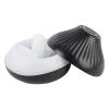 160 ML Essential Oil Diffuser, LED Light Upgrade Diffusers for Home, Onion Shape Humidifier, Auto Shut Off, Ultrasound Atomization, 7 Color (Black) view 4