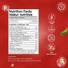 Bean Bites | Sizzlin Schezwan Lentil Crisp 3.53 oz (100 g) PACK of 6 | Mini Poppadom Snack | Round Crunchy Crisps | Earthy Schezwan Taste | Heat in Oven (60s), Plant Based Protein by Pride of India view 3