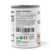 Food to Live Organic Canned Chickpeas, 14 oz (Pack of 1) - Unsalted Non-GMO Garbanzo Beans. Vegan. USDA Certified Organic. Good Source of Fiber and Protein. Wholesale. Made in Italy view 2