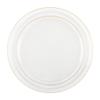 EcoQuality 8 inch Salad Plates and 10 inch Dinner Plates with Gold Rim Disposable, Elegant, Disposable, Versatile Plates for Everyday Use, and Special Occasions Stylish Tableware (20) view 1