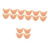 Mipcase 4pairs Toe Pads for Pointe Shoes Soft Toe Protectors Breathable Foot for Dancers Reusable and Foot Cushioning view 1