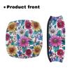 Luarisgur Walker Seat Covers for Ladies Boho Flower Rollator Bag Drive Walker Accessories Universal Rollator Walker Seat and Backrest Covers Washable Detachable view 3