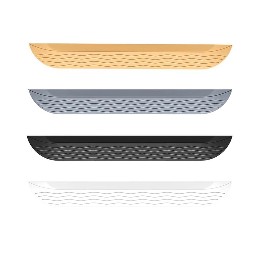 ABS Threshold Ramp, Portable Wheelchair Ramps265 Lb Capacity, Threshold Ramp for Wheelchairs, Scooters and Robot Vacuum Cleaners(White,W7.2xH1.5cm/2.8x0.6in)