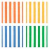 100 Pcs Summer Striped Paper Napkins Bright Cabana Stripe Disposable Napkins 6.5 Inch Colorful Stripes Beverage Napkin for Pool Beach Summer Wedding Birthday Baby Shower Party Supplies view 1