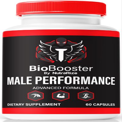BioBooster for Men, Official BioBooster Pills, All Natural Formula for Peak Performance & Energy, Premium Stamina Support to Fuel Physical Fitness, Bio Booster Review (60 Capsules)