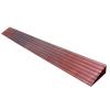 Portable Threshold Ramp, Plastic Wheelchair Ramp2-7 Cm Rise for Doorway Indoor or Outdoor, Bathroom, Garage and Supermarket Entrance(Red,100x10x3cm/39x4x1.2) view 1