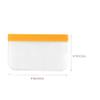 KOCKSHION Zipper Food Sealing Pouches of Reusable Peva Storage Bags for Fruits and Vegetables Washable Thickened and for Enhanced Freshness and Nutrient Preservation view 2