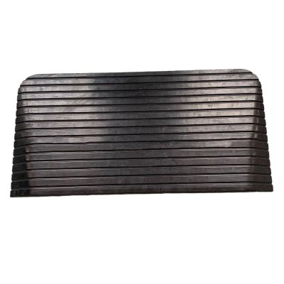 Portable Threshold Ramps, Heavy Duty Rubber Wheelchair Ramps1500lbs Load Capacity Anti-Slip Ramps for Steps, Driveway and Curb(52.6Wx8.9cmH/20.7x3.5in)